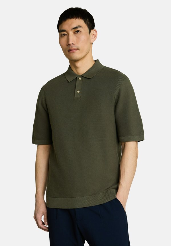 TOM TAILOR Polo shirt - deep leaf green