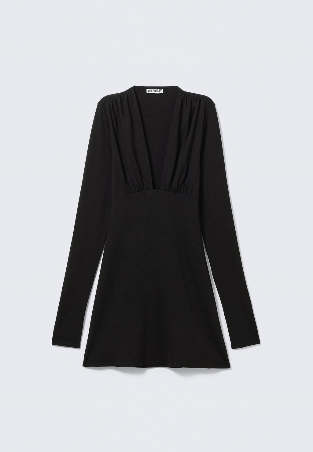 Weekday LONG SLEEVE MINI DRESS