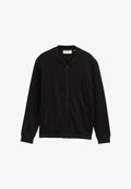 TOM TAILOR Zip-up sweatshirt - schwarz