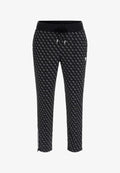 Guess ALLOVER LOGO - Tracksuit bottoms - schwarz
