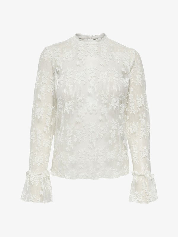 ONLY ONLCRISMA - Blouse - bright white