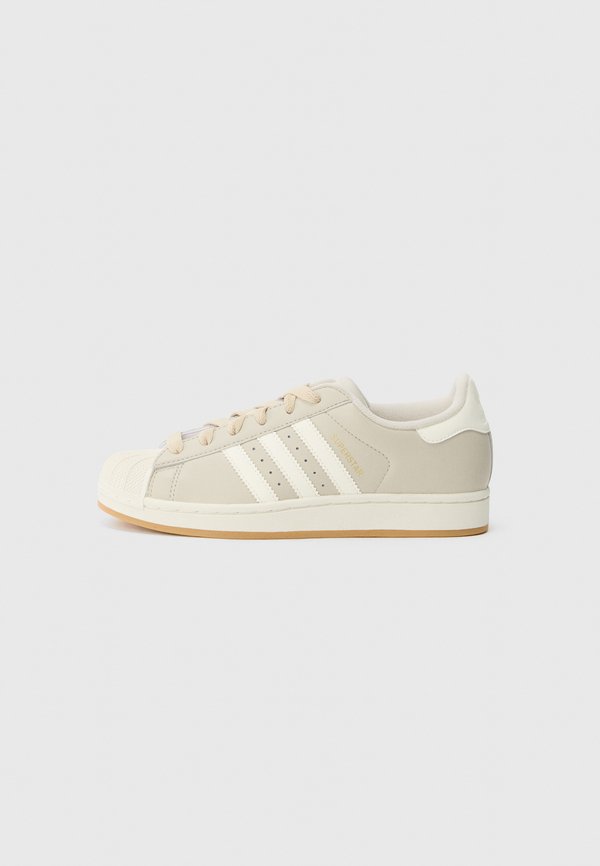 adidas Originals SUPERSTAR II - Trainers - alumina/off-white/gold-coloured