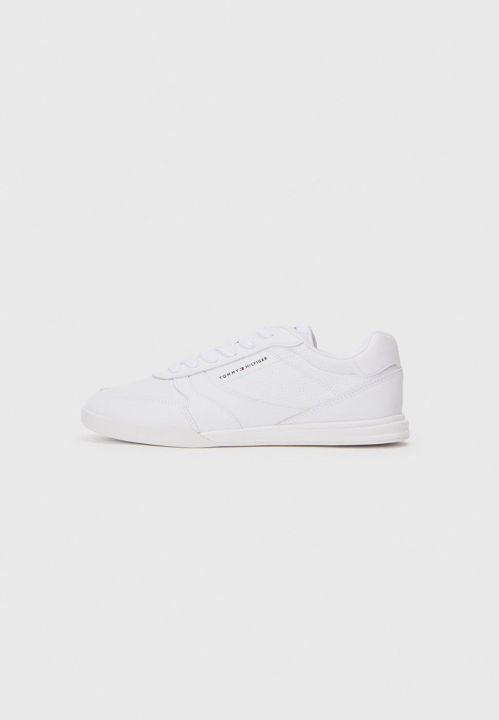 DEBOSSED LOGO CUPSOLE TRAINERS WITH LEATHER Media 1