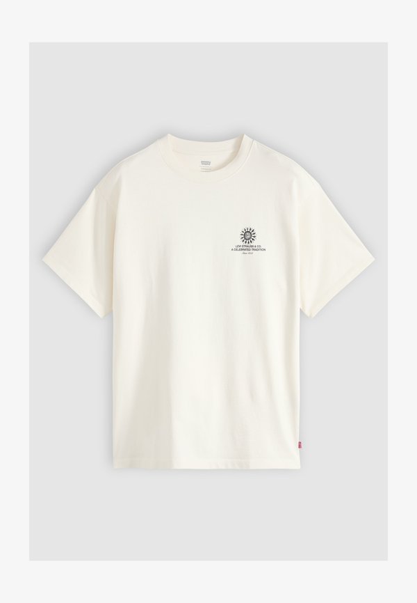 Levi's® VINTAGE FIT TEE - Print T-shirt - egret