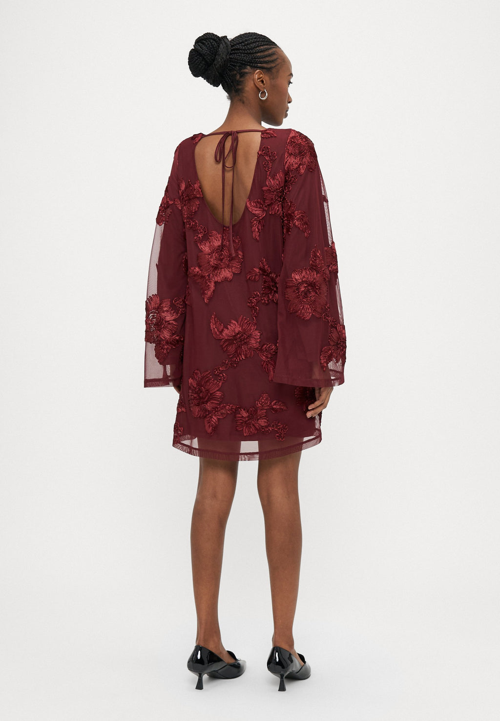Gina Tricot Petite WIDE FLOWY MINI DRESS