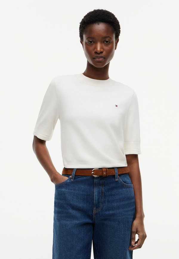 Tommy Hilfiger Basic T-shirt - ivory petal