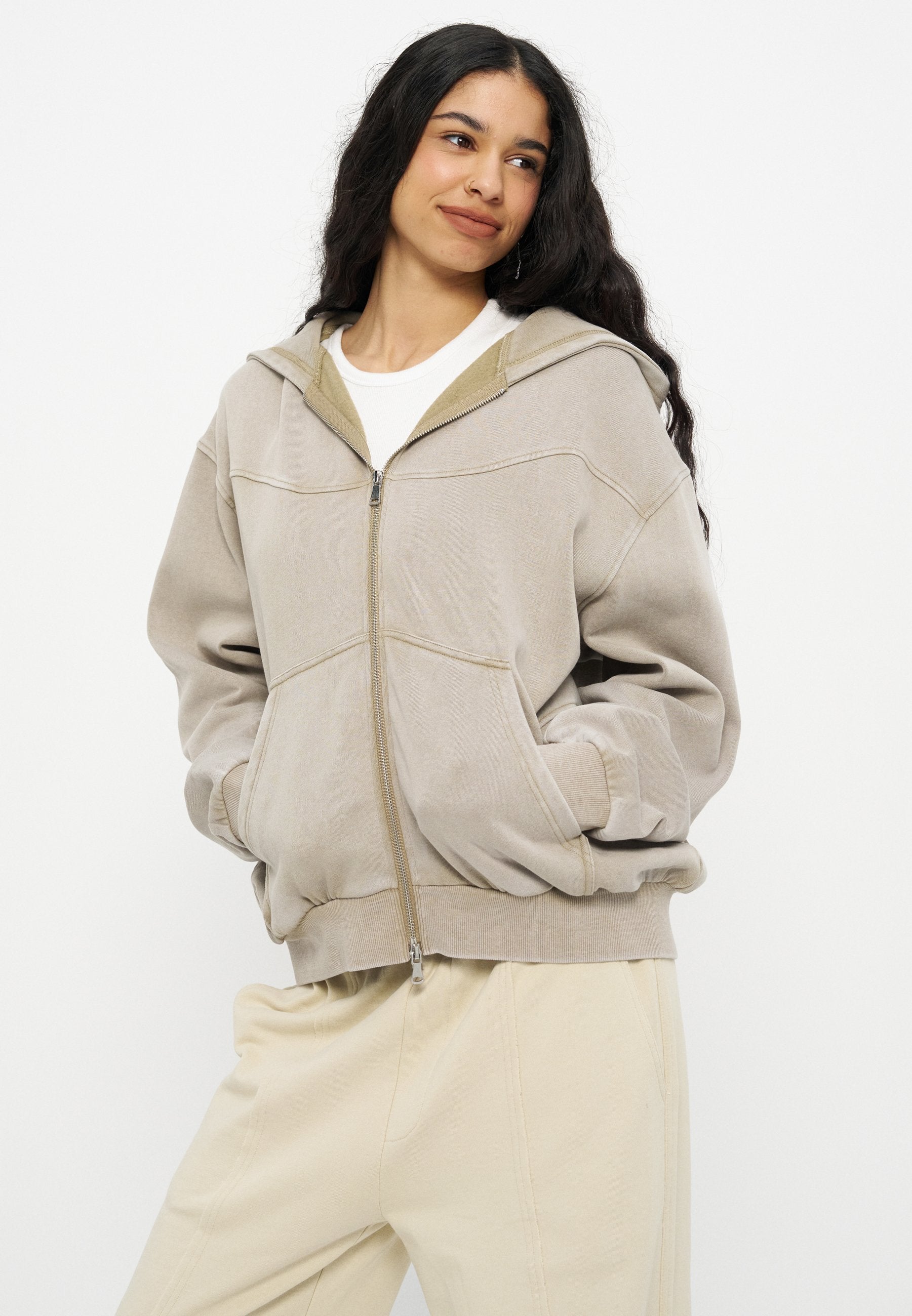YOURTURN WIDE LEG JOGGING TROUSERS