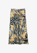s.Oliver HOSE - Trousers - gelb mehrfarbig