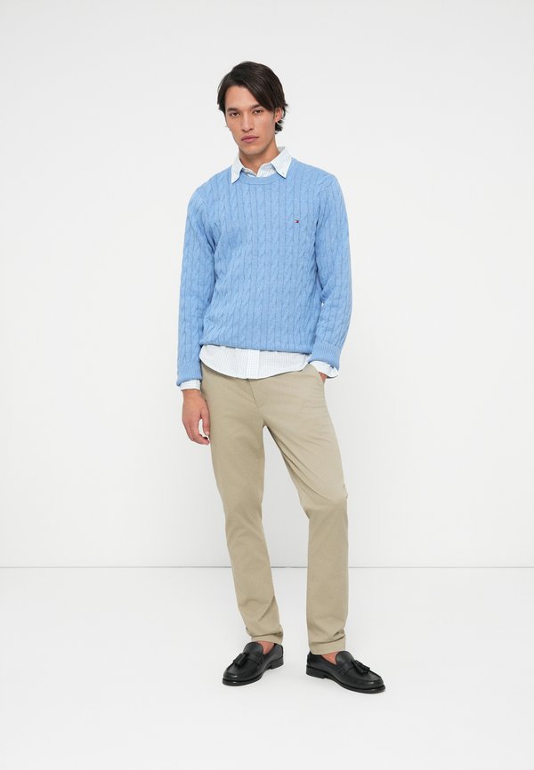 Tommy Hilfiger CLASSIC CABLE CREW NECK  ELEVATED ESSENTIALS