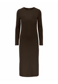 Pieces KYLIE LS O-NECK MIDI NOOS