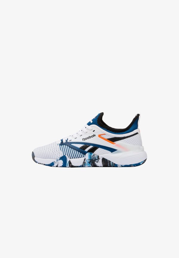 Reebok NANO COURT - Trainers - ftwr white black athletic blue