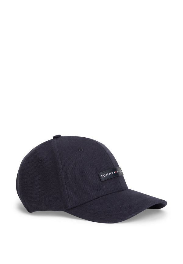 Tommy Hilfiger LOGO PATCH CANVAS BASEBALL CAP - Cap - space blue