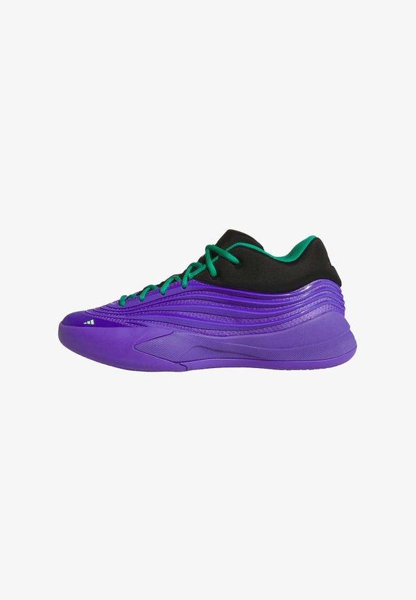 adidas Performance DAME X UNISEX - Basketball shoes - core black court green