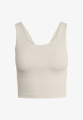 adidas Performance ALL ME MEDIUM SUPPORT BRA TANK - Top - beige