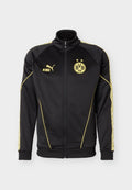 Puma BVB DORTMUND KING ANTHEM JACKET - Club wear - black/faster yellow