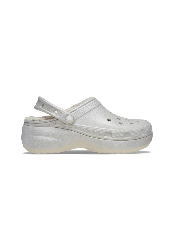 Crocs CLASSIC PLATFORM LINED GLITTER
