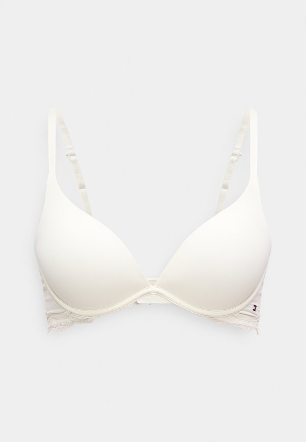 Tommy Hilfiger LACE TRIM PUSH-UP PLUNGE BRA - Push-up bra - ivory