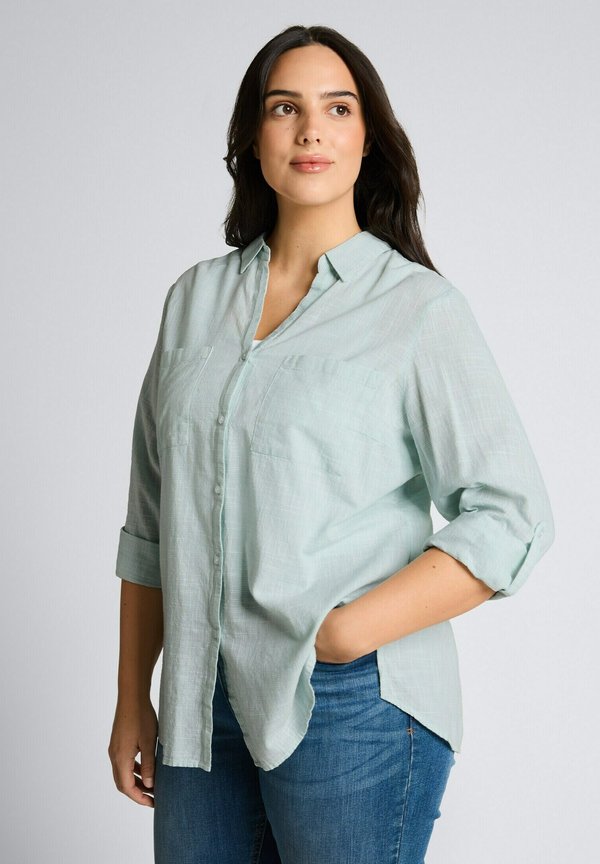 TOM TAILOR Button-down blouse - new blue haze