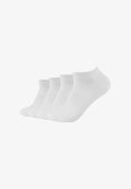 s.Oliver 4 PACK SNEAKER - Socks - white