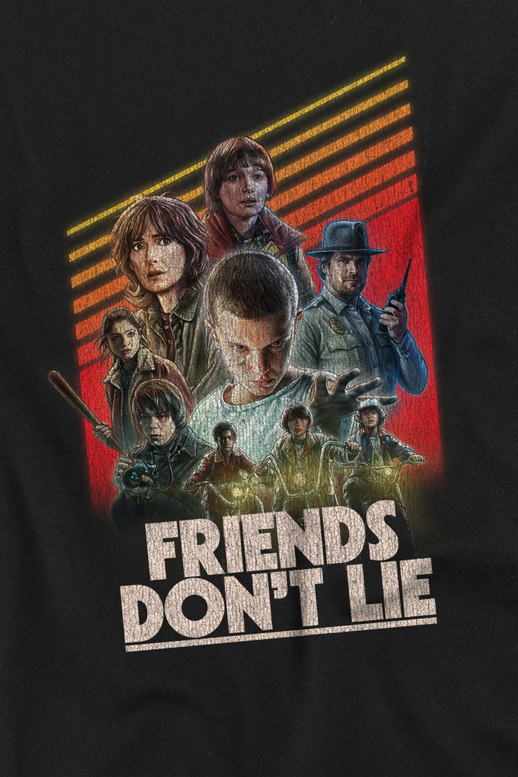 STRANGER THINGS FRIENDS DONT LIE POSTER Media 7