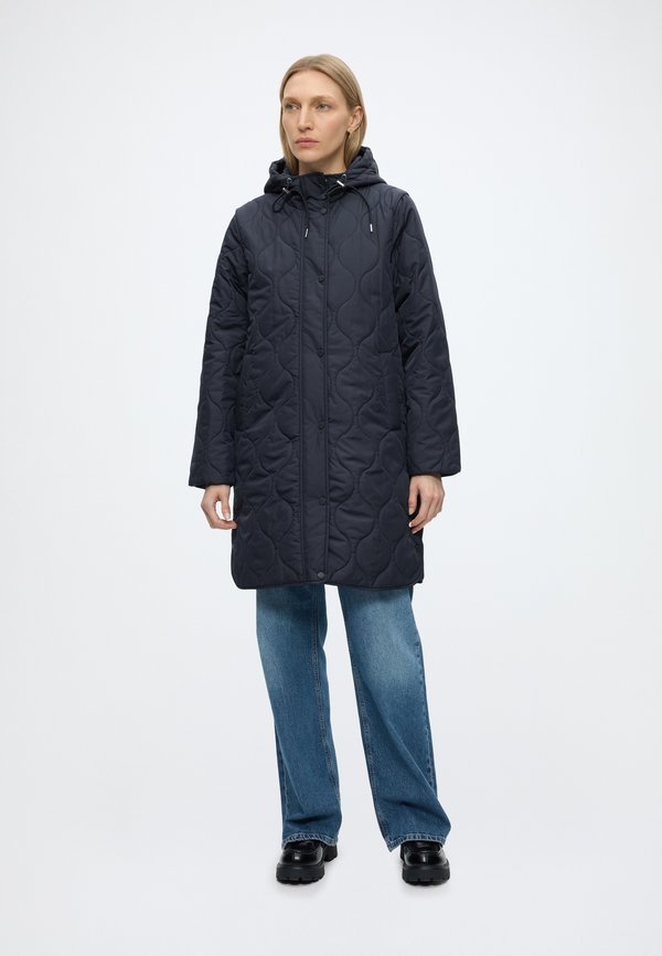 TOM TAILOR QUILTED LIGHTWEIGHT COAT - Winter coat - sky captain blue