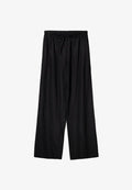 Bershka WITH AN ELASTICATED WAISTBAND - Trousers - black