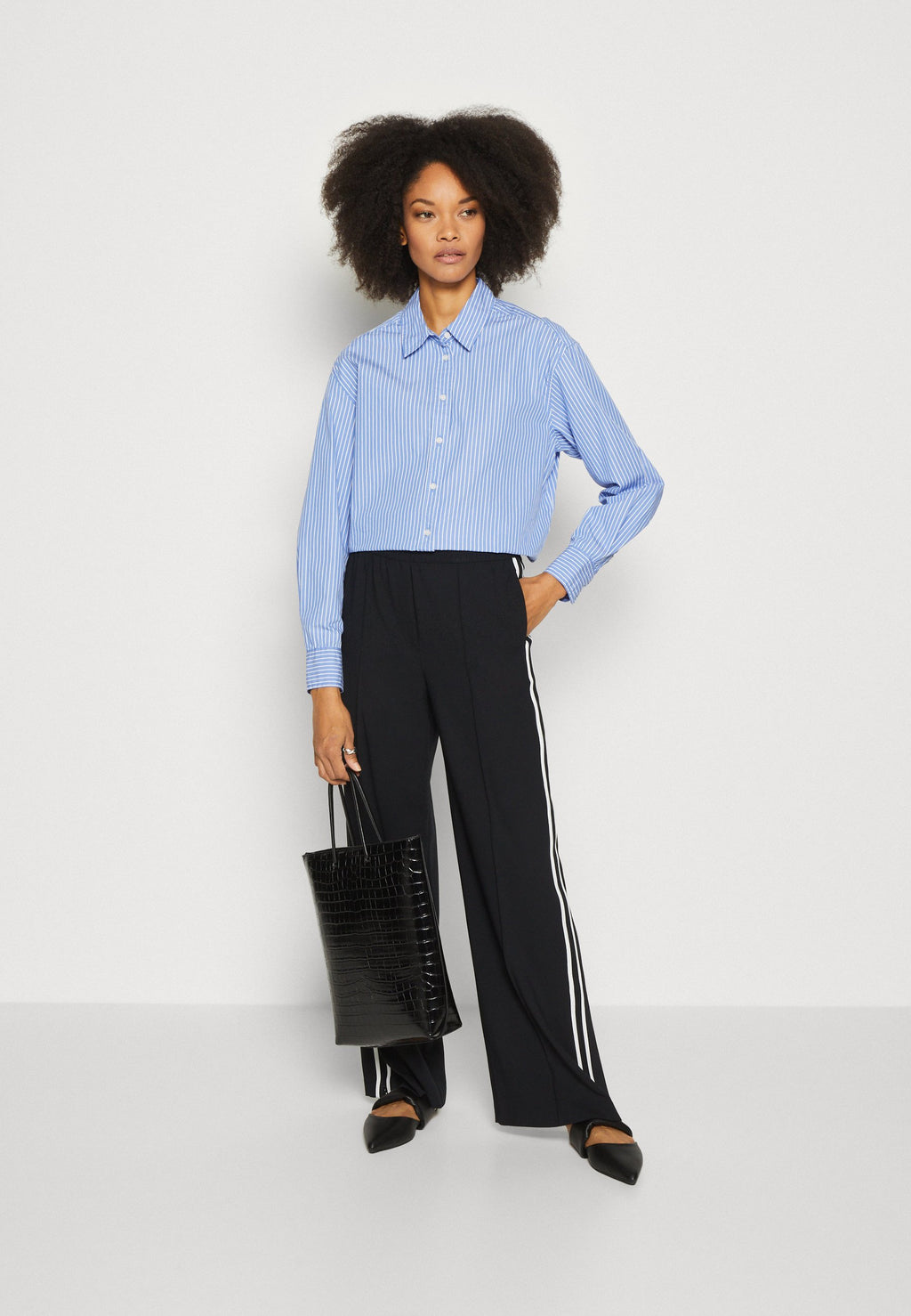 Marks & Spencer WIDE LEG SIDE STRIPE