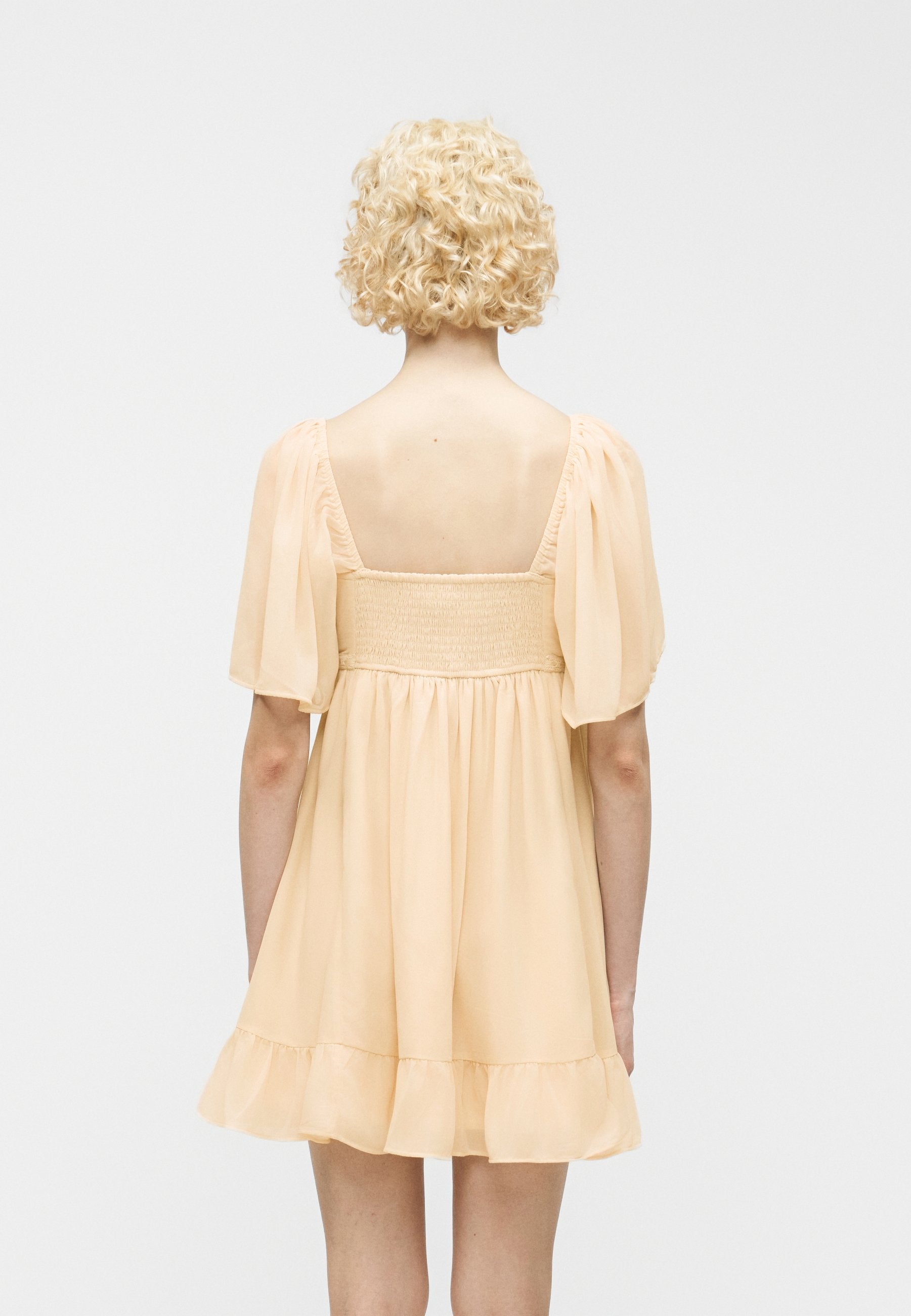 Abercrombie & Fitch CHASE SHEER BABYDOLL MINI