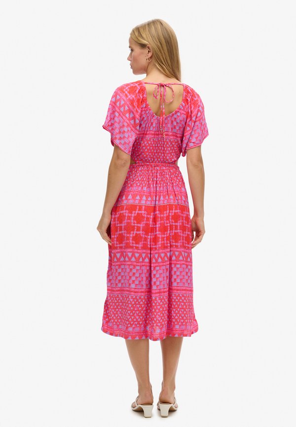 Superdry & Co PRINTED CUT OUT MIDI