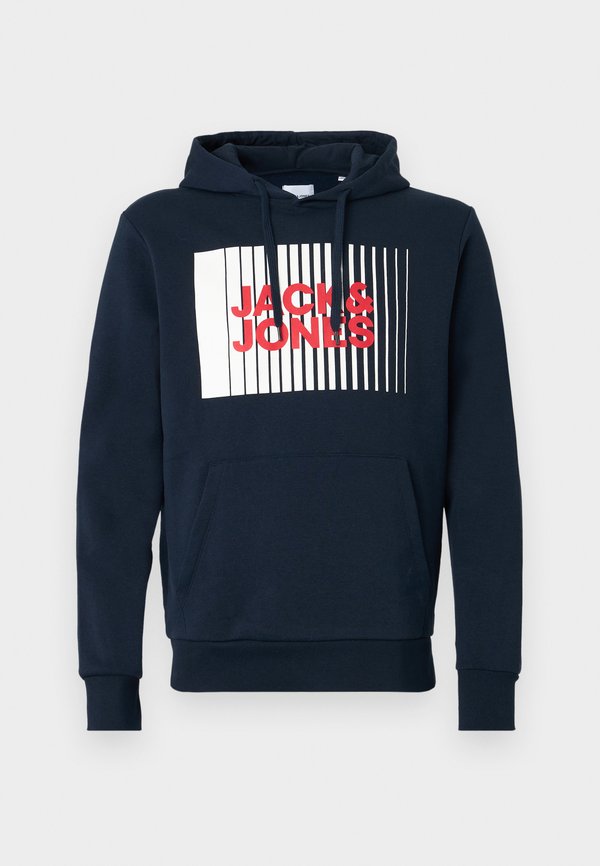 Jack & Jones Logo - Hoodie - navy blazer