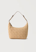 Calvin Klein MEDIUM SHOULDER - Handbag - tannin