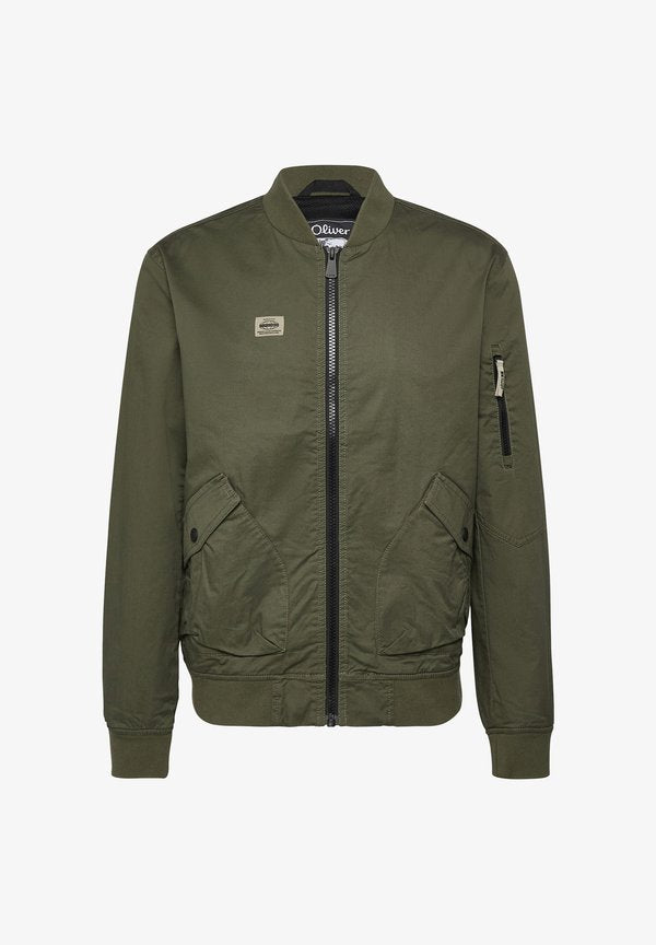 s.Oliver Bomber Jacket - olivgrün
