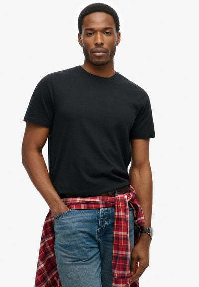 Superdry & Co SUPERDRY CLASSIC ESSENTIAL T-SHIRT.. - Basic T-shirt - jet black