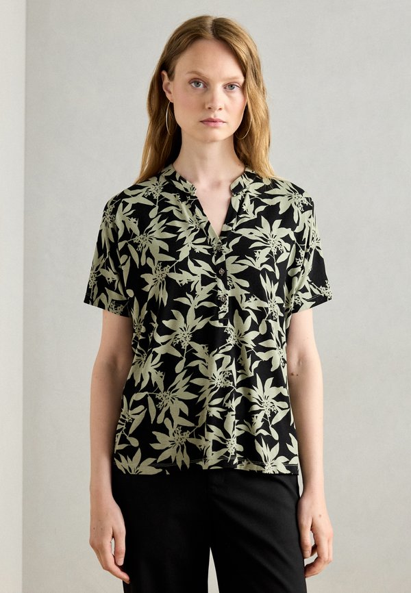 Marc O'Polo SHORT SLEEVE PLACKET AT FRONT
