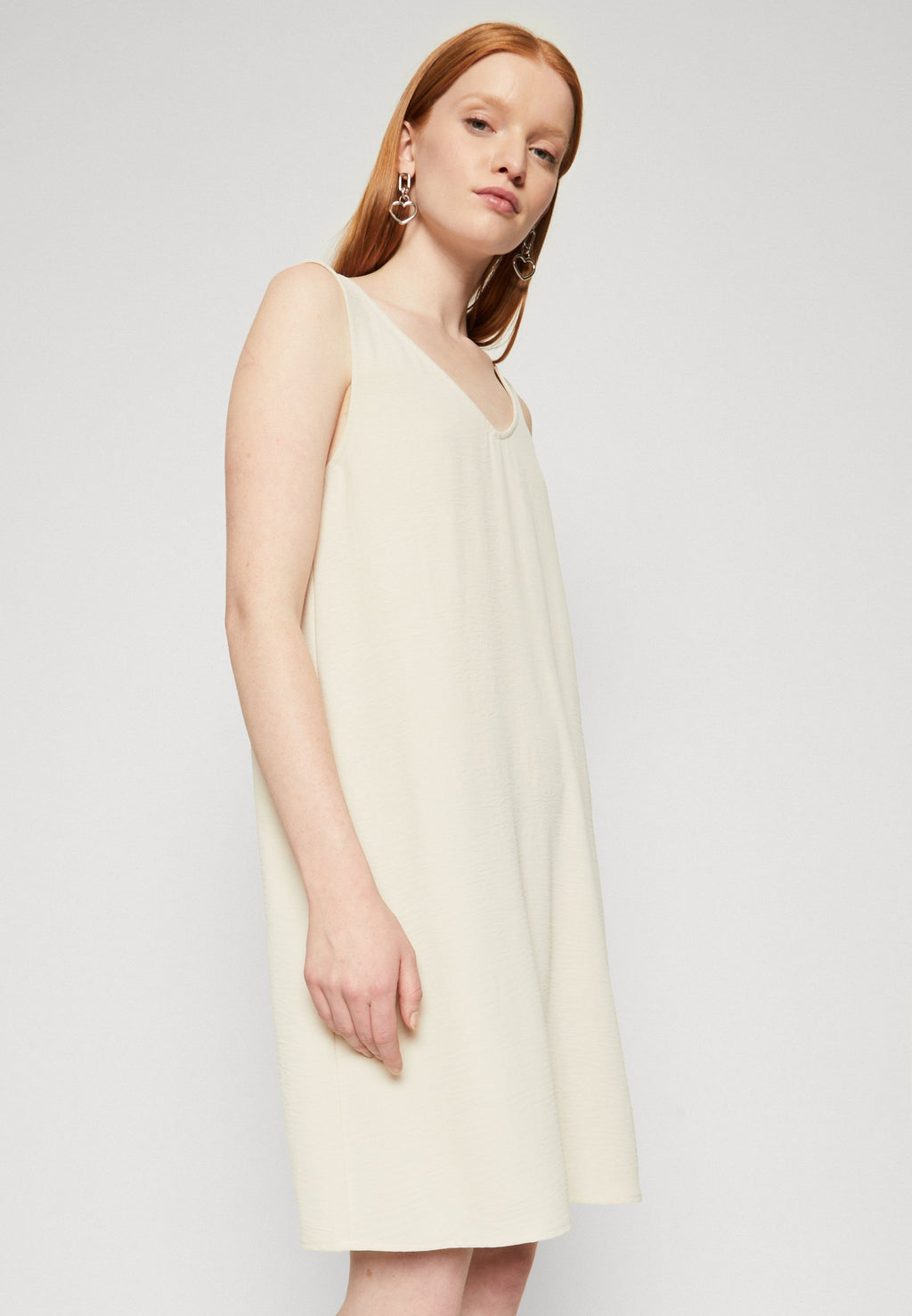 ONLY ONLMETTE V NECK BELT DRESS