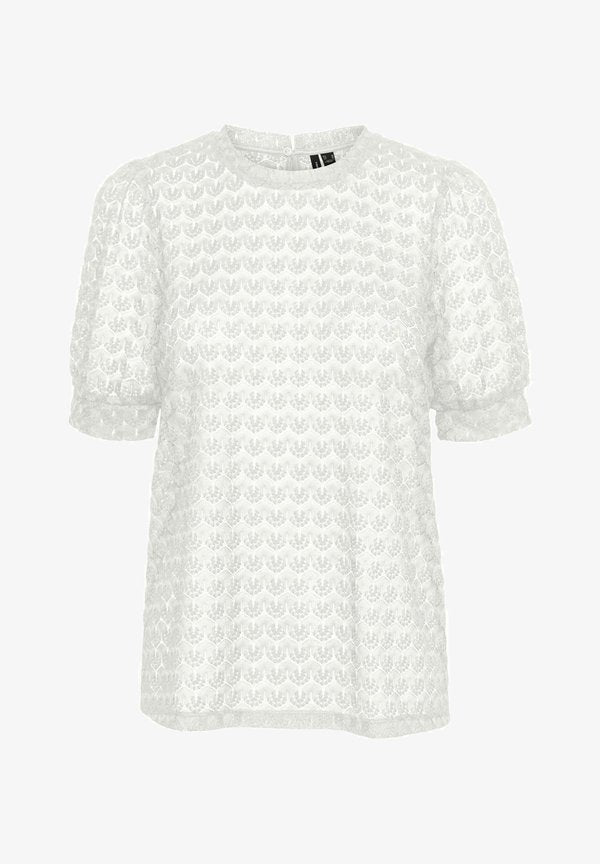 Vero Moda VMBECCA - Blouse - snow white