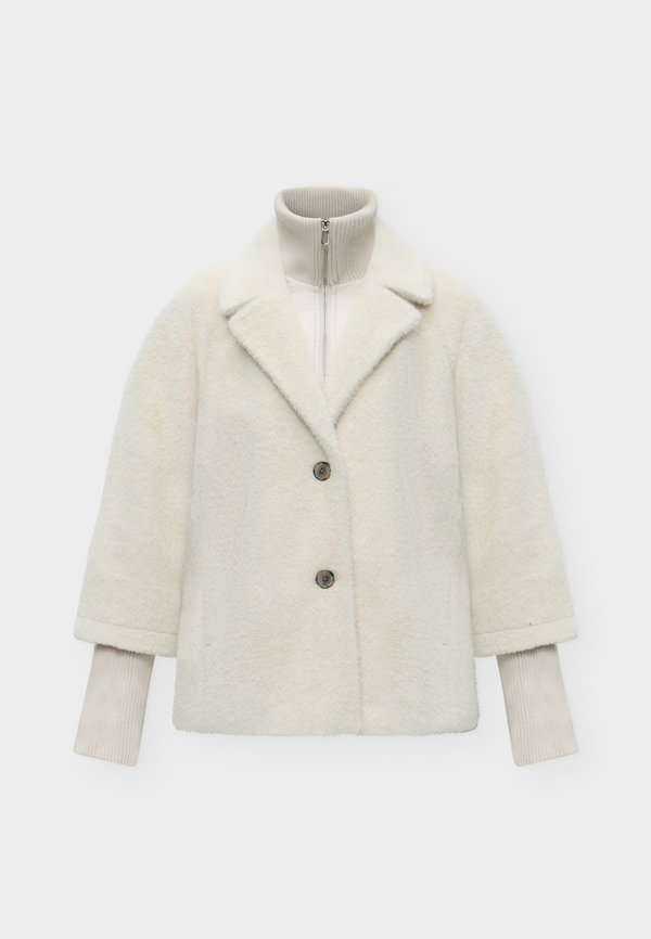 TOM TAILOR COSY CAPE JACKET - Winter jacket - cold beige