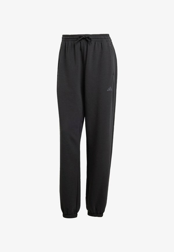 adidas Performance D4T WORKOUT WARM UP - Tracksuit bottoms - black
