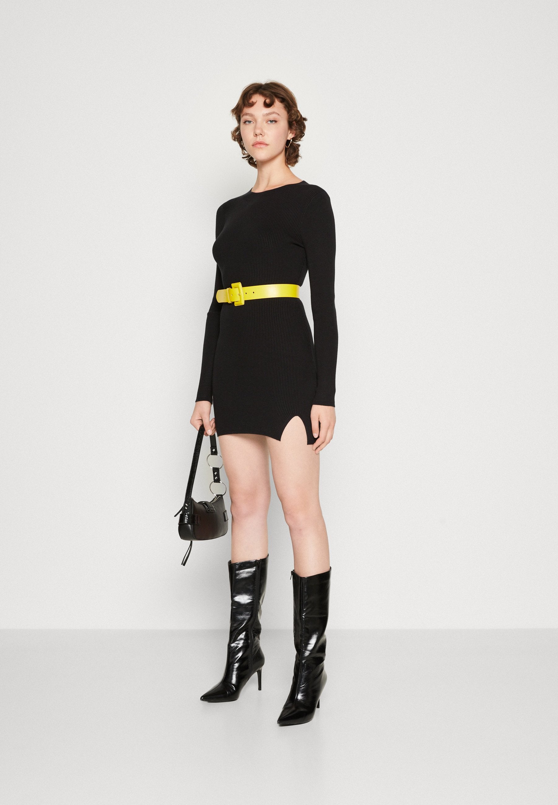 Hollister Co. CHAIN BODYCON SWEATER DRESS