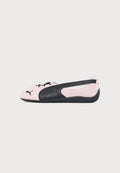 Puma SPEEDCAT NOVA - Ankle strap ballerina shoes - powder pink/puma black