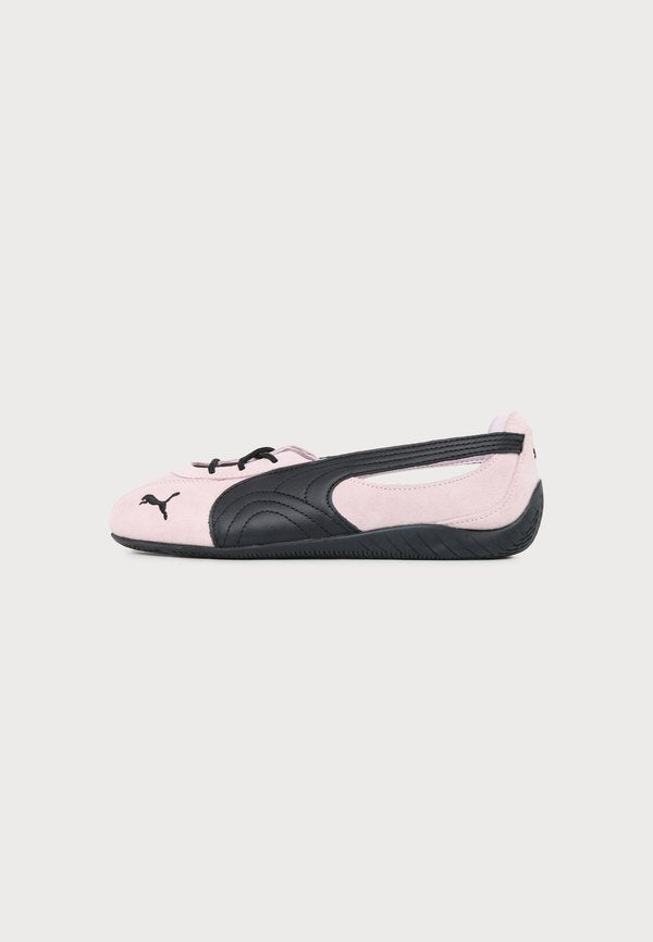 Puma SPEEDCAT NOVA - Ankle strap ballerina shoes - powder pink/puma black