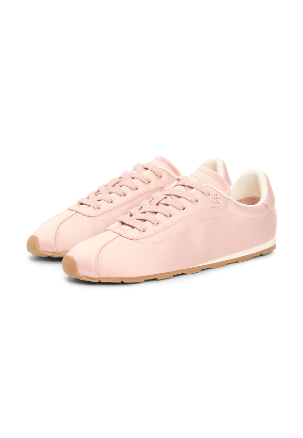 TH MONOGRAM SATIN TRAINERS Media 2