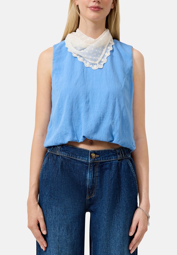 s.Oliver BLUSE - Top - blau
