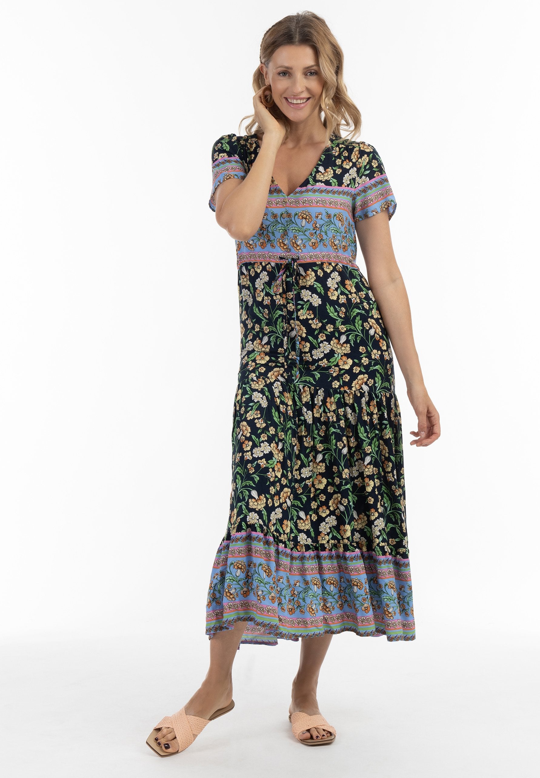 usha SOMMER MIT BLUMENPRINT CARNEA