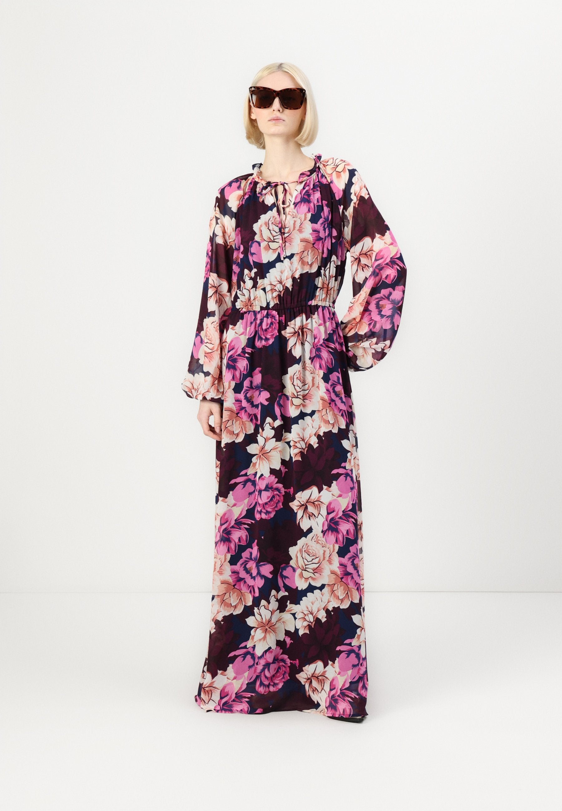 VILA VIEMME HIGH NECK MAXI DRESS