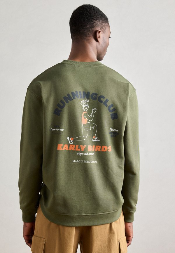 Marc O'Polo DENIM CREW NECK PRINT RELAXED FIT