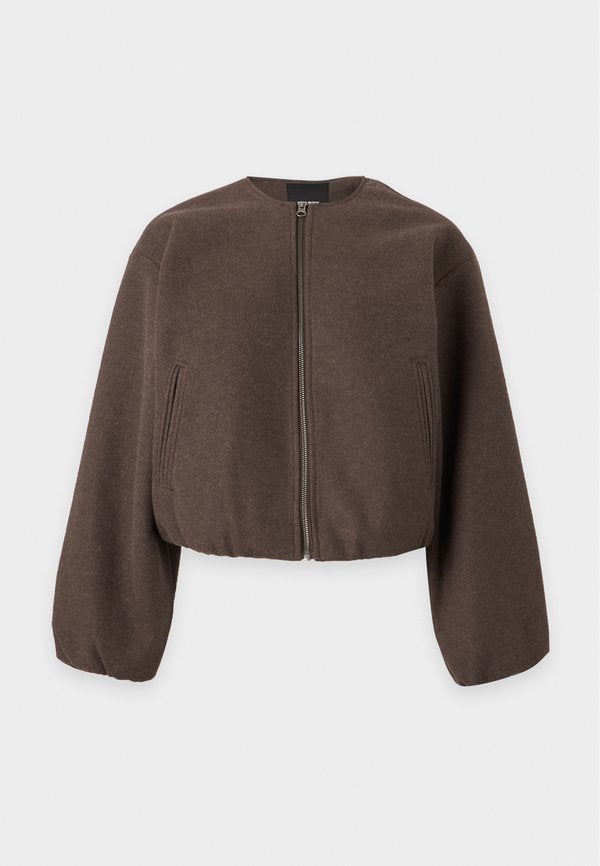 Vero Moda VMCHLOE - Bomber Jacket - chocolate torte