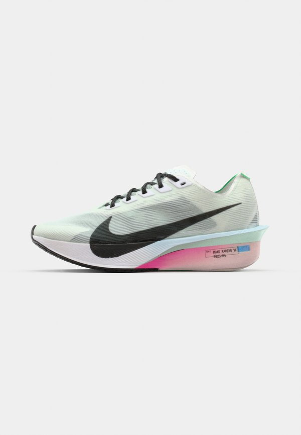 Nike Performance VAPORFLY 4 - Road running shoes - white/black/hyper pink/mint foam/silt red/glacier blue