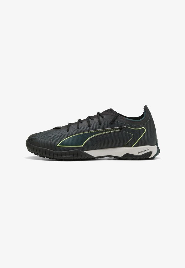 Puma ULTRA 6 PRO CAGE TT  - Firm-ground football boots - black-fizzy light-green terrain