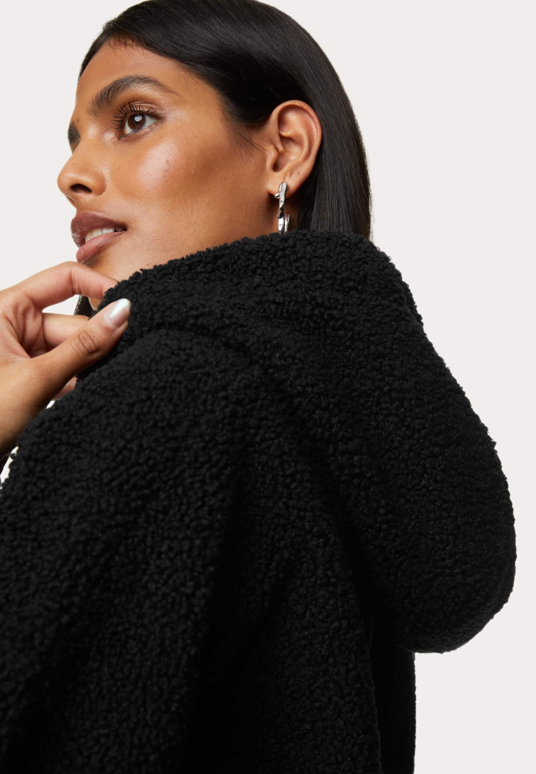 Marks & Spencer BORG HALF ZIP
